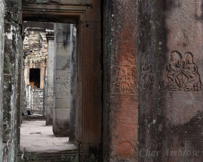 Inside Bayon Temple