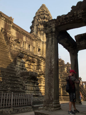 Inside Angkor Wat Temple