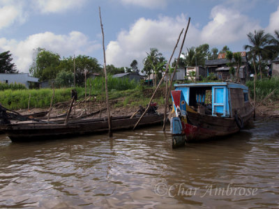 Boats on the Mekong