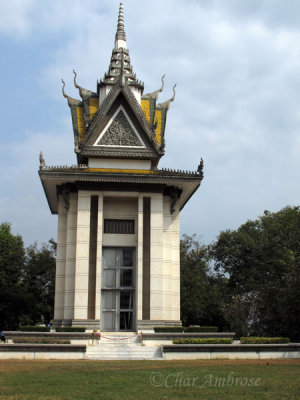 Memorial Stupa at the Killing Fields