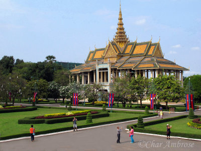 Chanchhaya Pavilion at the Royal Palace in Phnom Penh