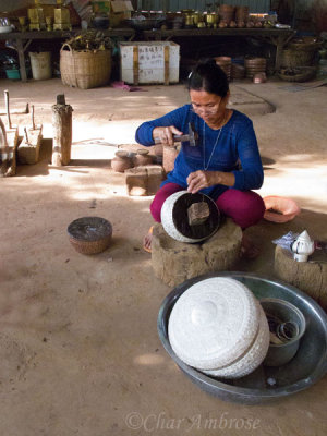 Silversmith in Koh Chen