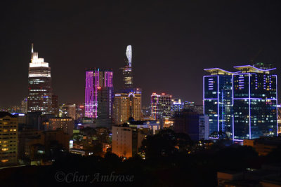 Saigon Skyline at Night