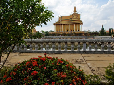 View of the Pagoda at Oudong