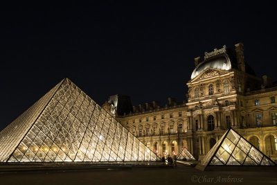 Pyramids at the Louvre
