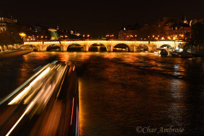 Boat Traffic on the Seine