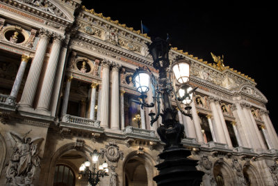 Architectural Detail of the Palais Garnier