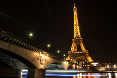 Pont d'Iena Bridge and Eiffel Tower