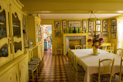 Claude Monet's Dining Room