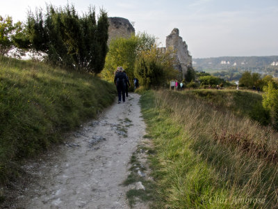 Pathway to Chateau Gaillard