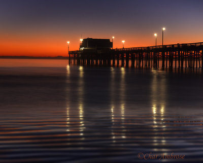 Newport Beach Sunset at the Pier