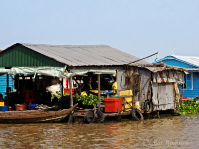 Colorful Floating House