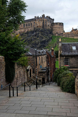 A View of the Edinburgh Castle