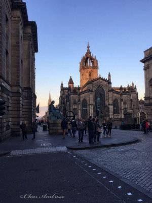 St Giles Cathedral at Sunset
