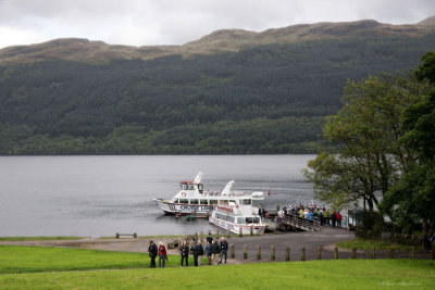 End of the Loch Lomond Cruise