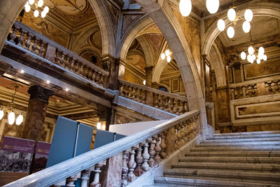 Marble Staircase in the City Chambers, Glasgow