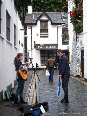 Street Musician, Ashton Lane