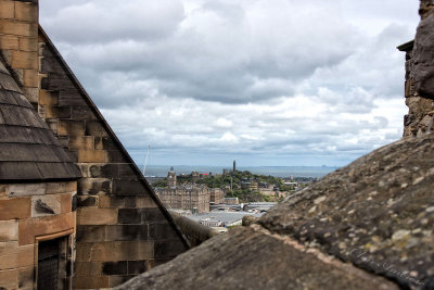 View Toward Calton Hill from the Castle