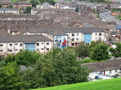 A View of the Bogside in Derry