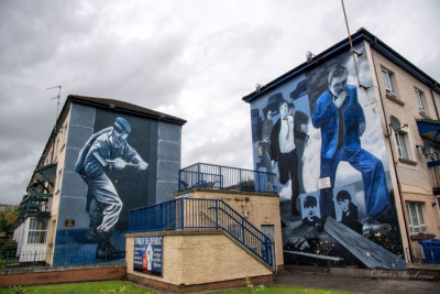 Motorman and The Runner Murals