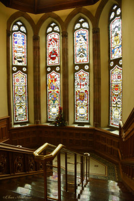 Stained Glass Windows in Guildhall