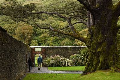 Entrance to the Garden at Kylemore Abbey