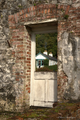 Doorway in the Victorian Gardens