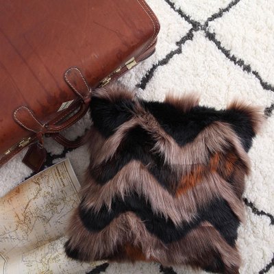 Bengal Tan Cameo Square Cushion