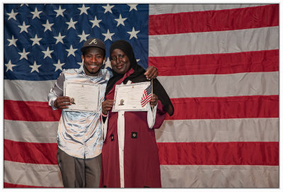 Annual Naturalization Ceremony 04JUL2018 Seattle Center