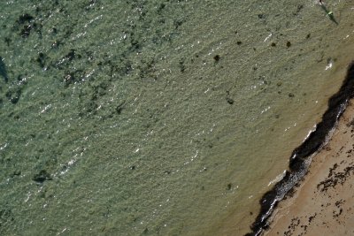 La plage à l'infini