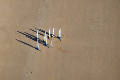 La plage à l'infini