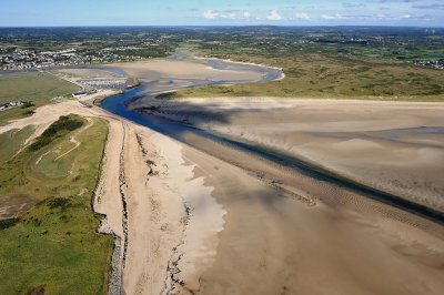 La plage à l'infini