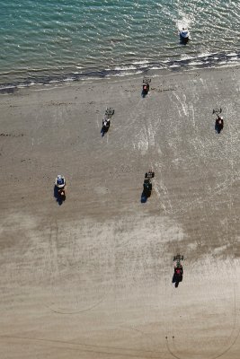 La plage à l'infini
