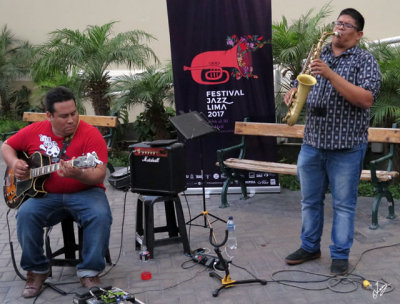 2017_04_25 Jazz in the Streets of Lima: ZAVALA & CABREJOS DO, MAMANI & BRENNER DO, SCHROTH & BENEDETTI DO