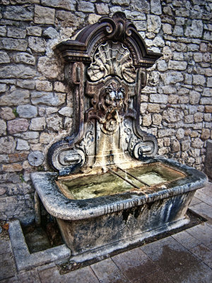 Fountain at Mougins