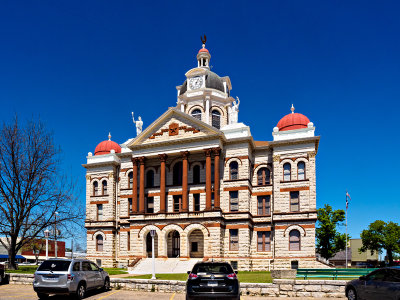 Welcome to the Coryell County courthouse, Gatesville, TX, Circa 1897 