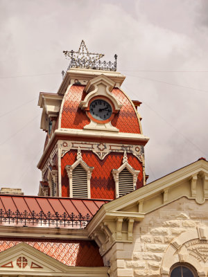 Courthouse clock tower