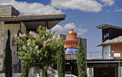 A view of the Texas Beer Company monument 