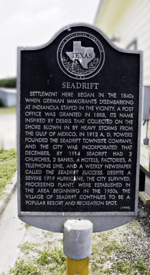 Seadrift, Texas. (Pop: 1364)