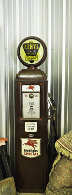 Antique Texas  gas pump