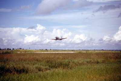 Low altitude fly by