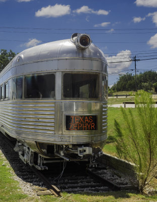 The Texas Zephyr end shot