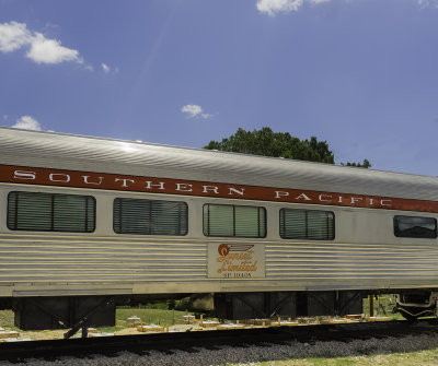 Sunset Limited sign lettering