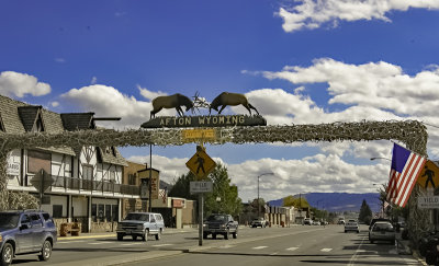 Afton, Wyoming elkhorn arch