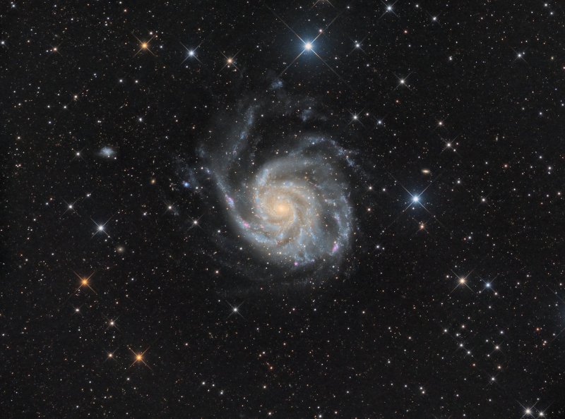 M101 - The Pinwheel Galaxy in Ursa Major