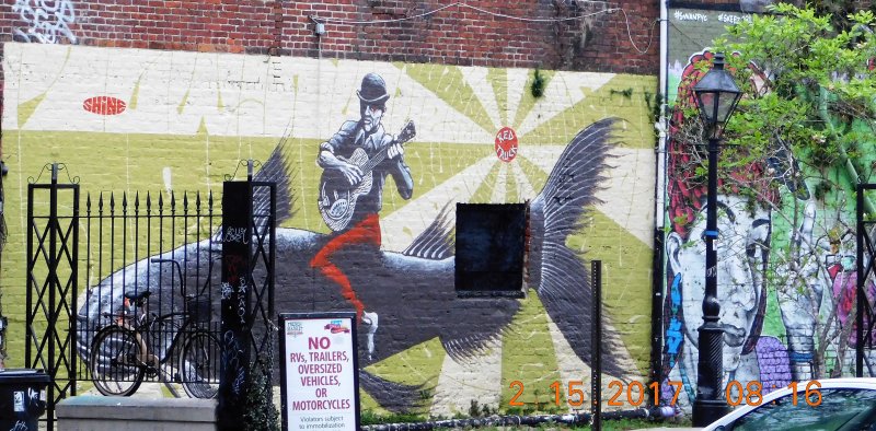 Random Mural Art in ByWater District