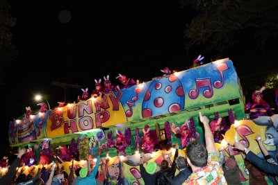 Krewe of Nyxe Parade Mardi Gras 2017 New Orleans