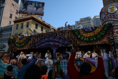 Krewe of Iris 2017 Parade Mardi Gras