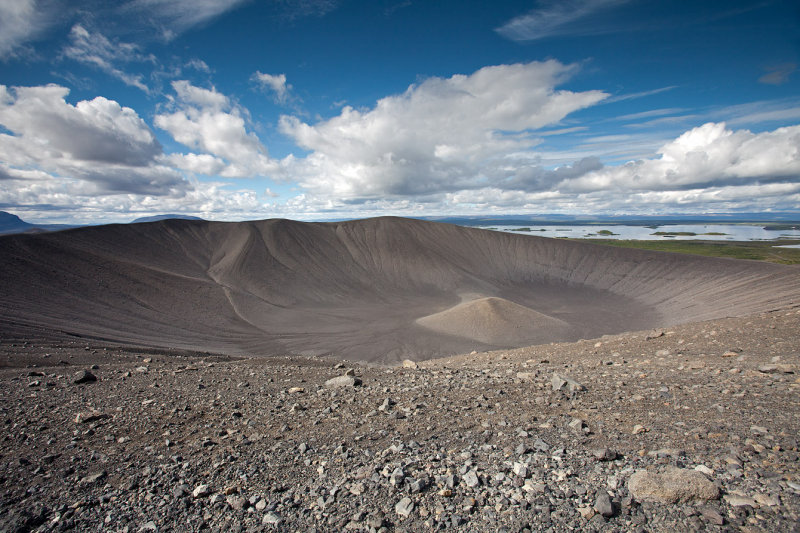 Hverfjall Crater and Lake Myvatn