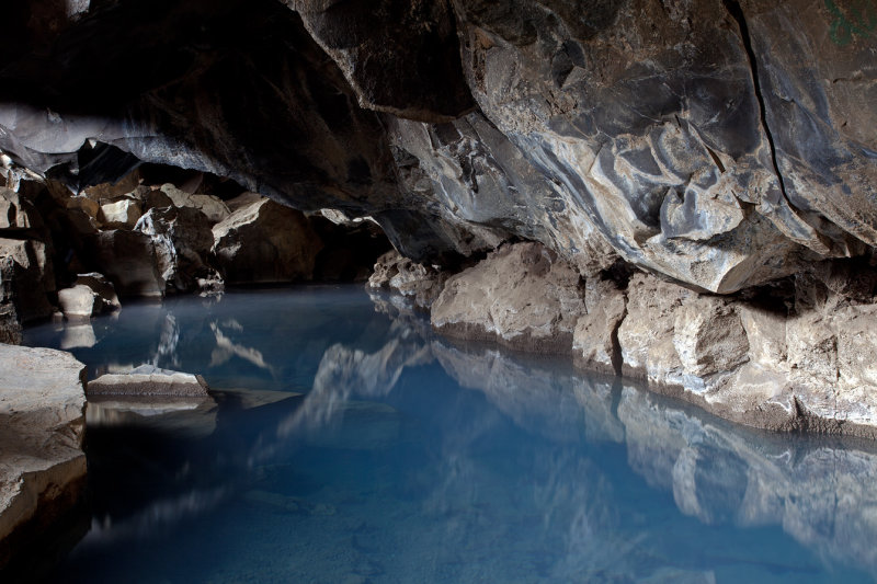 Grjtagj Cave and Thermal Spring